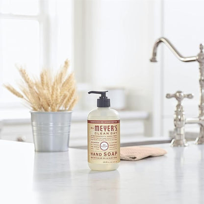 Mrs. Meyer's Liquid Hand Soap Variety Pack (Peppermint + Oat Blossom) 12.5 oz. (Pack of 2)