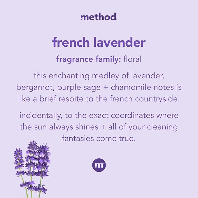 Method Foaming Hand Soap, Refill, French Lavender, 28 Ounce, 1 pack