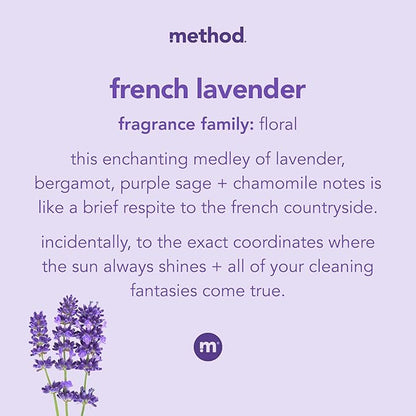 Method Foaming Hand Soap, Refill, French Lavender, 28 Ounce, 1 pack