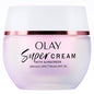 Olay Super Cream with Sunscreen SPF 30, 1.7 oz, Ultra Lightweight Face Moisturizer - Vitamin C & E, Hyaluronic Acid, Niacinamide, Collagen Peptide - Hydrate, Smooth, Brighten, Firm, and Protect