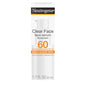 Neutrogena Clear Face Serum Sunscreen with Green Tea, Broad Spectrum SPF 60, Non-Comedogenic Face Sunscreen for Lightweight UVA/UVB Protection, Oxybenzone- & Fragrance-Free, 1.7 fl. oz