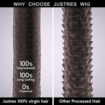 Body Wave Headband Wig Human Hair for Black Women 20 Inch None Lace Front Wigs 180% Density Glueless Wear and Go Wig Machine Made Headband Wigs Natural Black Color