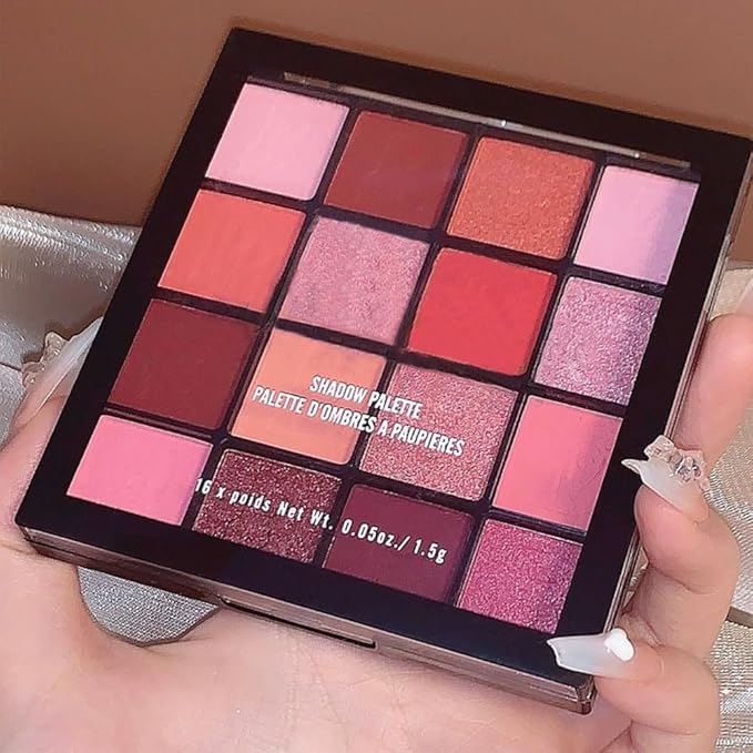 16 Girds Colorful Matte Shimmer Eyeshadow Palette