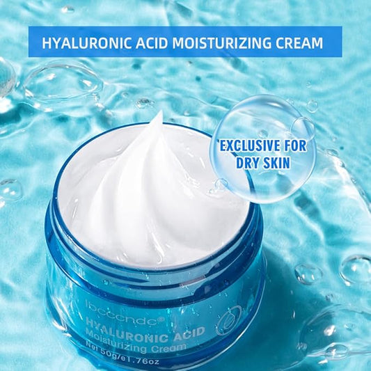 Hydro Boost Hyaluronic Acid Moisturizing Cream, Oil-Free,Face Moisturizer Exclusive For Dry Skin,Long lasting Hydro Boost Moisturizer-1.76 Fl. Oz (Cream)