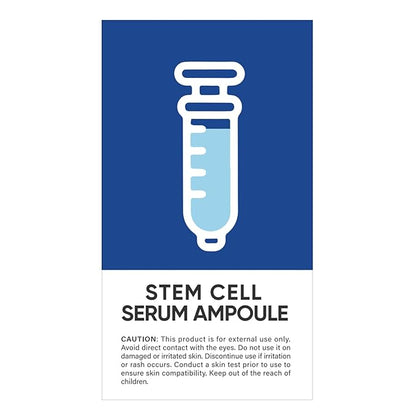 Stem Cell Serum for Face, Microneedling Serum Makes Skin Feel Firmer, Stem Cells Strengthens and Moisturises Skin, Anti Aging Face Essence to Use with and Without MicroNeedling