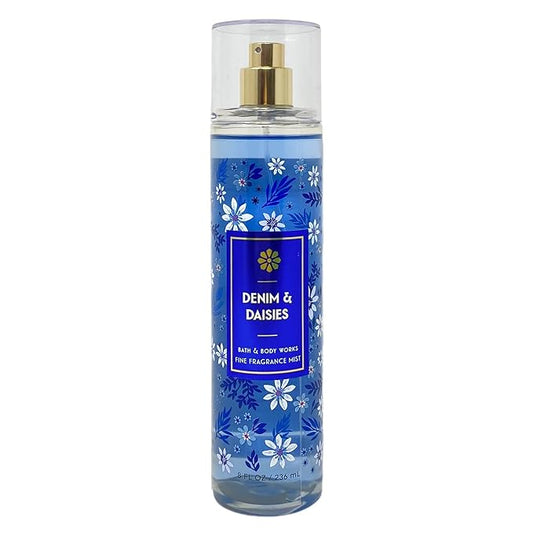 Bath & Body Works Denim & Daisies 2 Piece Fine Fragrance Mist Set - Full Size