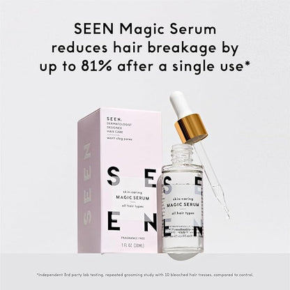 SEEN Discovery Kit - Scented- Non-Comedogenic & Sulfate-Free Hair Set- Dermatologist-Developed - Safe for Sensitive & Acne Prone Skin