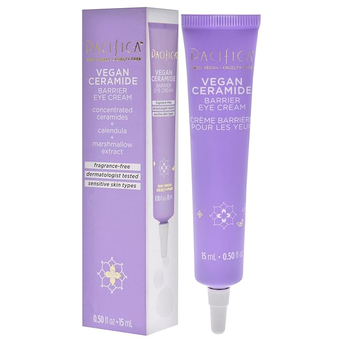 Vegan ceramide eye cream by