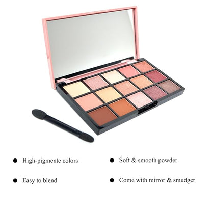Eyeshadow Palette,Eye Shadow Pallet Makeup 15 Colors,Colorful Highly