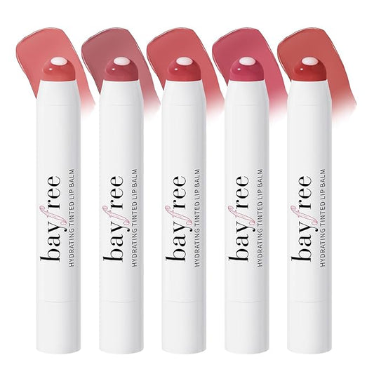 Tinted Lip Balm Plumper, Glossy, Pump Lips, Lightweight, Moisturize & Tint with Jojoba Seed Oil, Vegan Lip Balm Lip Care Present, Garden