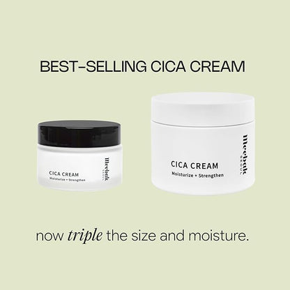 Meebak Cica Cream | Daily Repair Moisturizer with Niacinamide, Ceramide, & Retinol | Deep Hydration & Soothing | Locks in Moisture | Suitable for Sensitive Skin