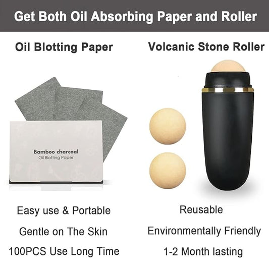 103 PCS Volcanic Roller Oily Skin Oil Control
