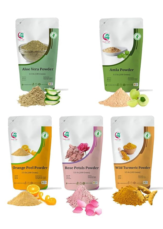 Herbal Skin Care Set | 5 powders in 100g