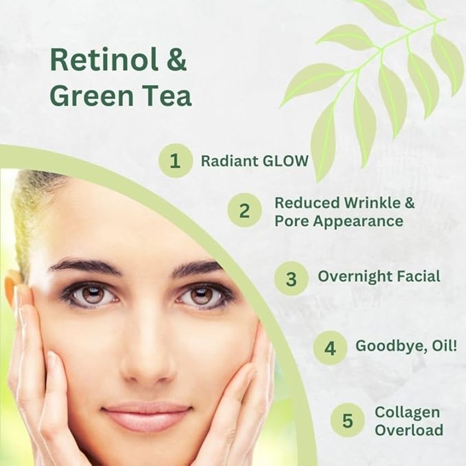 2.5% Retinol Serum Enhanced with 50% Hyaluronic Acid - Anti Aging Retinol for Fine Lines, Wrinkles, Blemishes, Large Pores & More - No Parabens, No Animal Testing or Ingredients (1oz)