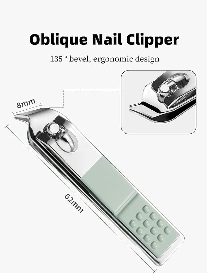 7 Pcs Manicure Set Stainless