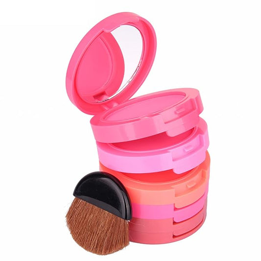 Meao Multi-layer 5 Colors Blusher Compact Powder Makeup Pallet Palette
