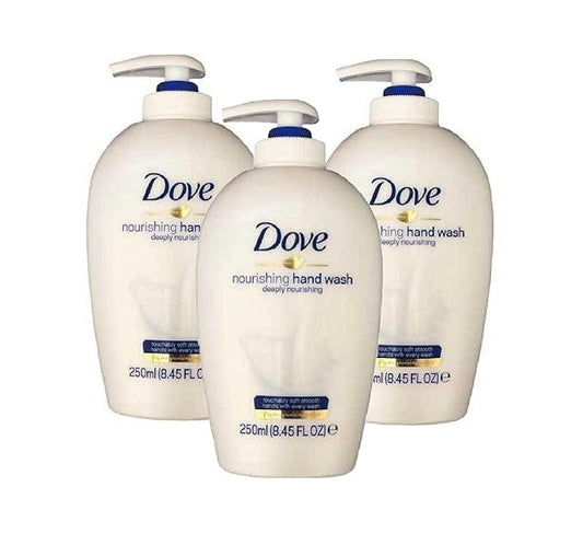 Dove Beauty Cream Caring Hand Wash Original - 8.45oz/250ml Pack of 3