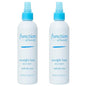 FUNCTION OF BEAUTY Customizable Leave-In Milk Mist for Straight Hair, 7 oz Each (2-Pack) - Leave In Conditioner With Aloe Vera, Sulfate-Free, Infuses Hydration for Weightless Shine
