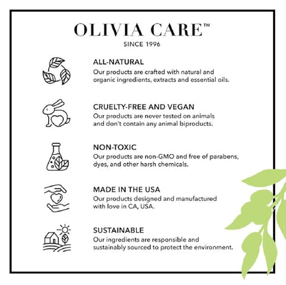 Olivia Care Antibacterial Hand Soap - Infused with Sage & Tea Tree Oil & Lavender Thyme Fragrance, Cleansing, Germ-Fighting, Moisturizing Hand Wash for Kitchen & Bathroom - 18.5 fl oz