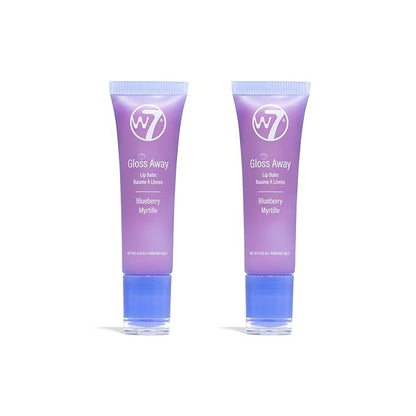 Wloss Away Lip Balm - 2 Piece Set - Blueberry 7 G