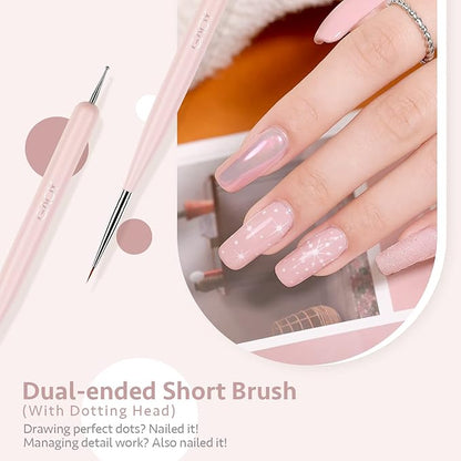 Gaoy 8 pcs nail brushes