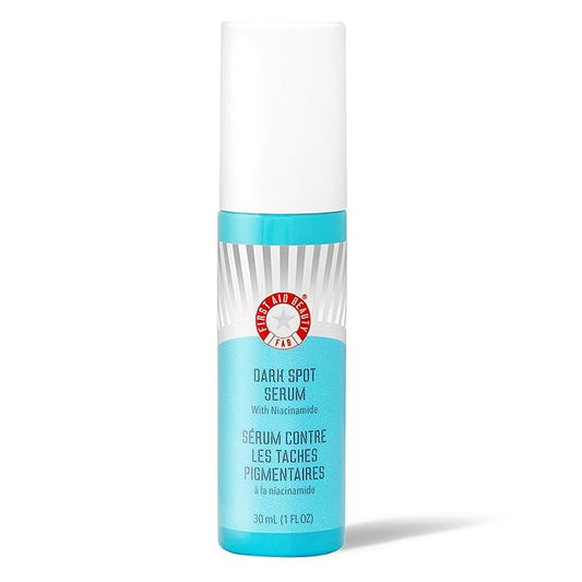 First Aid Beauty - Dark Spot Serum with Niacinamide, Helps Reduce Look of Dark Spots, Sun Spots, Hyperpigmentation, Discoloration & Post-acne marks, Non-Comedogenic, Safe for Sensitive Skin, 1 oz