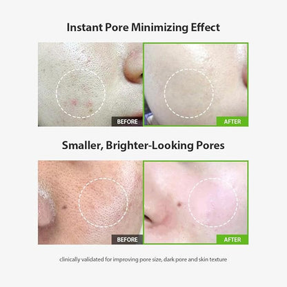 SUNGBOON EDITOR Green Tomato Pore Lifting Ampoule | Pore Minimizer Serum with Niacinamide & Green Tomato Extract | Hydrating & Firming Care for Sensitive Skin | Korean Skincare