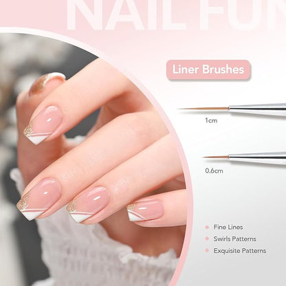 Gaoy 6 pcs nail art