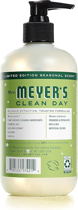 Mrs. Meyer's Clean Day Liquid Hand Soap Iowa Pine, 12.5 Fl Oz (Pack of 2)