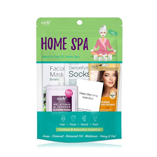 Epielle Skincare Beauty Kit, Korean Beauty, Korean Skincare, All in one Kit, Spa Day, Spa Gifts for Women (Pack of 1, Home Spa Kit)