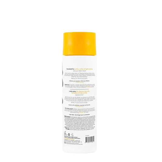 PATTERN Beauty by Tracee Ellis Ross Cleansing Shampoo w Matcha Green Tea, Aloe and Green Tea for Curls & Coils 7.8 fl oz