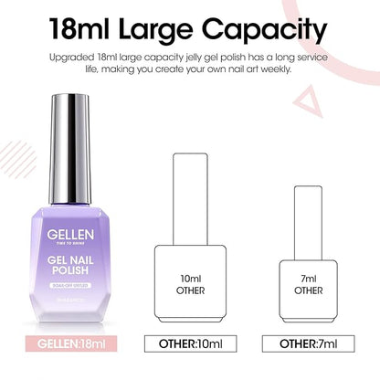 Gellen Nude Pink Gel Nail