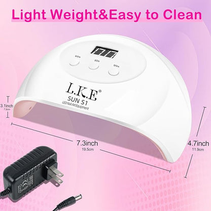 Uv light for gel nails,lke
