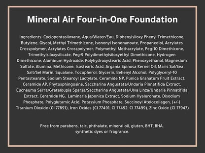 Mineral Air Four-in-One Foundation for Mineral Air Mist - Deep 10 ml