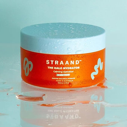 Halo Hydrator - Deep Conditioning Hair Mask for Dry Hair Repair & Dry Scalp Detox - Cooling Gel Mask with Hyaluronic Acid, Aloe Vera and Niacinamide to Help Soothe & Hydrate (5 fl oz)