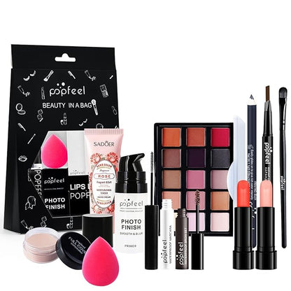 All-in-one Holiday Makeup Gift Set | Full Makeup