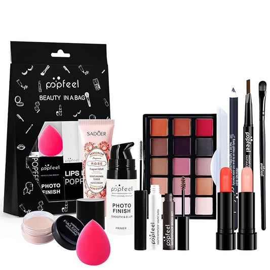 All-in-one Holiday Makeup Gift Set | Full Makeup