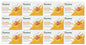 Himalaya Nourishing Cream & Honey Cleansing Bar, Face and Body Soap for Soft Skin, 4.41 oz, 12 Pack
