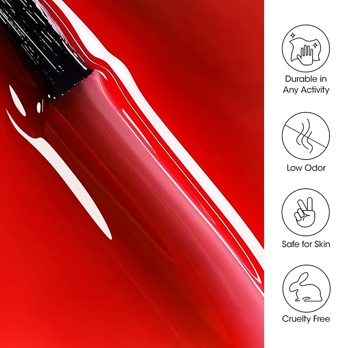 Gellen Red Gel Nail Polish