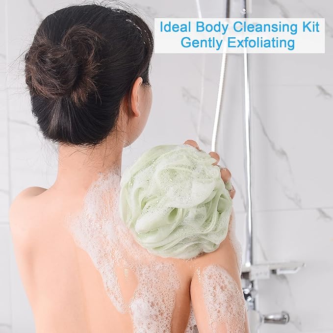 Amazerbath loofah sponge 60g/piece, exfoliating