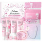 Japan Sakura Skin Care Set For Teen Girls, Skincare For Girls 10-12, Skin Care For Teens 10-12, Japanese Cherry Blossom Girls Skin Care For Kids Age 8-12, Kids Skin Care Set For Girls Ages 8-12
