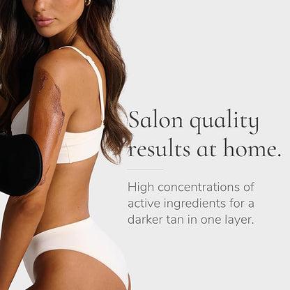Loving Tan Platinum Mousse, Dark - Streak Free, Natural Looking, Professional Strength Sunless Tanner - 10+ Self Tan Applications per Bottle, Cruelty Free, Naturally Derived DHA - 6.7 Fl Oz