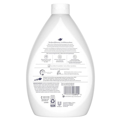 Dove Advanced Care Hand Wash Deep Moisture Pack of 3 for Soft, Smooth Skin More Moisturizers Than The Leading Ordinary Hand Soap, 34 oz