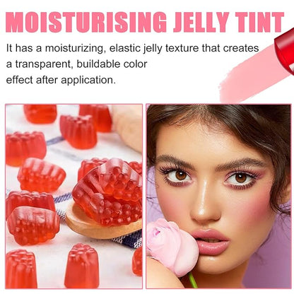 2Pcs Cooling Water Jelly Tint,Moisturizing Lip Tint Jelly Cooling