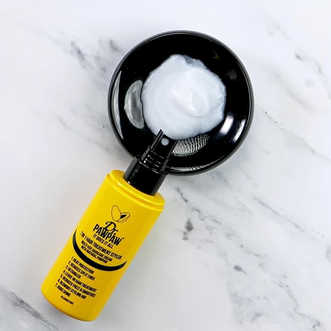 Dr. PawPaw It Does It All 7 In 1 Hair Treatment Styler - Cruelty-Free Heat Protection Spray for Hair - Ideal Heat Spray Protection for Hair - 5 oz