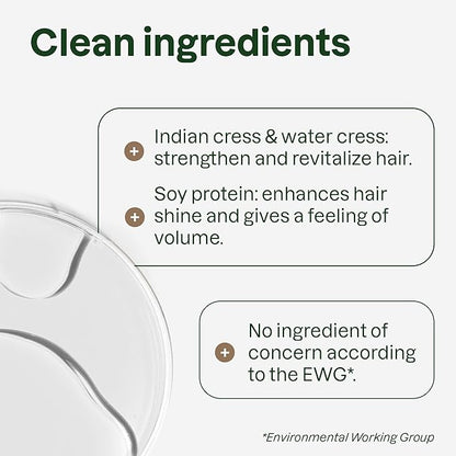 ATTITUDE Volumizing Hair Shampoo with Essential Oils, EWG Verified, Plant and Mineral-Based Ingredients, Vegan Beauty Products, Petitgrain and Jasmine, Bulk Refill, 67.6 Fl Oz