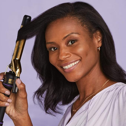 Hot Tools 1" Curling Iron for Beginners | Long-Lasting Results, Defined Curls and Easy to Use with Temperature Control for All Hair Types up to 430℉