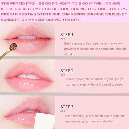 1 PCS Bee Lip Balm Honey