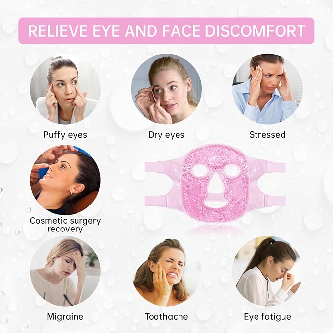 Face eye mask ice pack