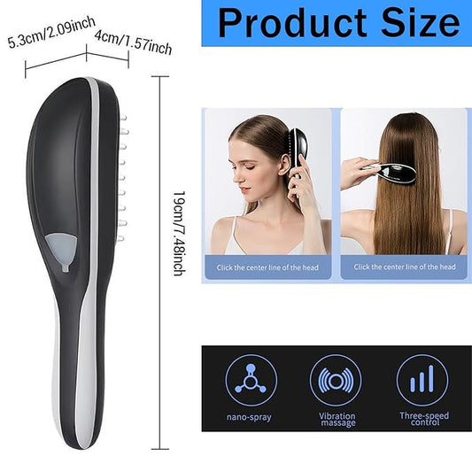 WINB Electric Scalp Massage Brush, Scalp Massager，Hair Massager Comb with Soft Rubber